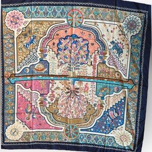 Designer-style Silk Scarf 140cm